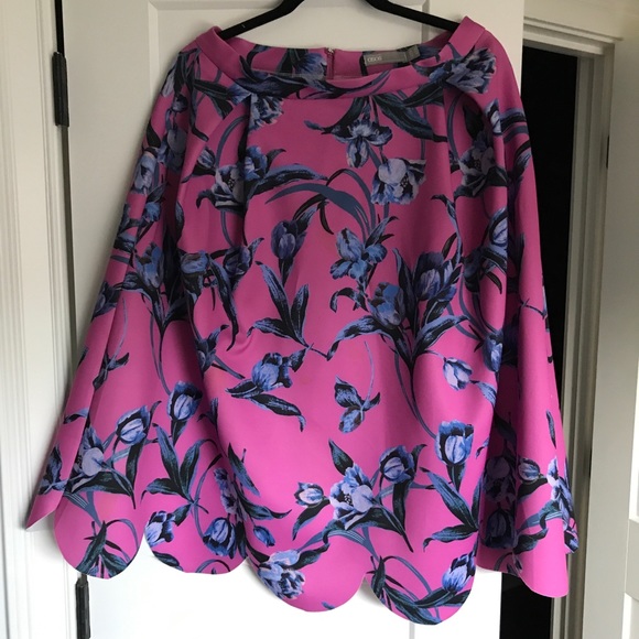 ASOS Dresses & Skirts - Scalloped midi ASOS skirt